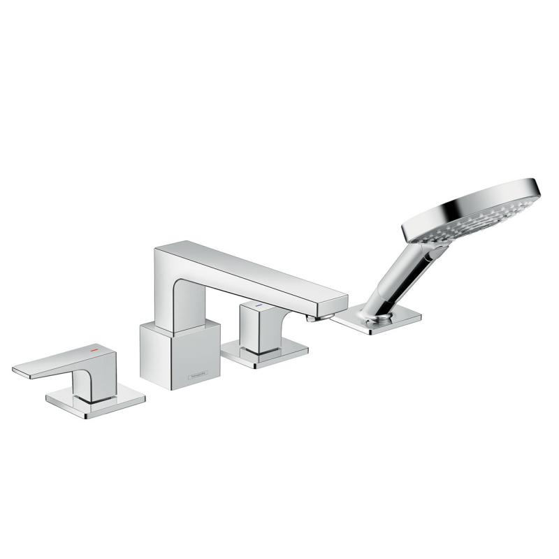 Hansgrohe Metropol Wannenrandmischer 4-Loch Hebelgriff