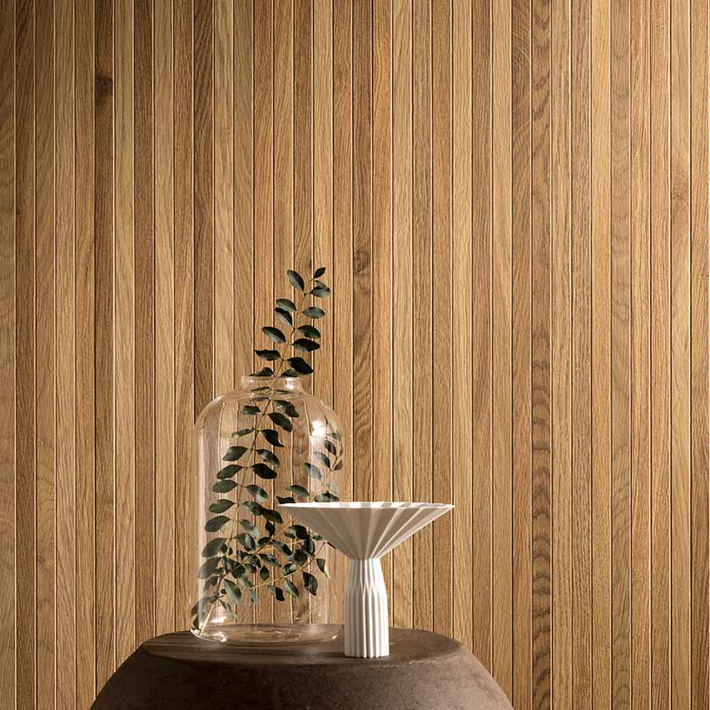 Lea Ceramiche Bio Select Oak Natural Strips Mosaikfliesen