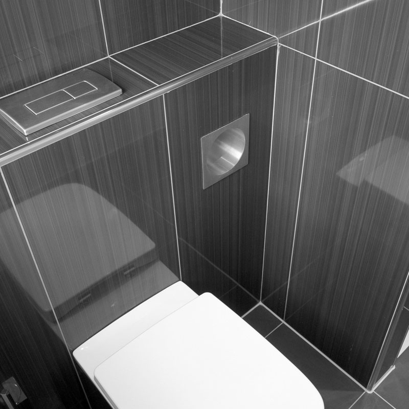 ESS Container Roll WC Papier Vorratsbehälter Square 1 Rolle