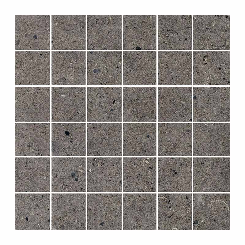 Italgraniti Silver Grain Dark Mosaico 5 x 5 cm Mosaikfliesen