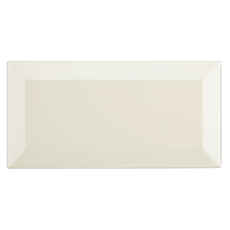 Metro Fliese Lyon 10 x 20 cm Creme Musterfliese