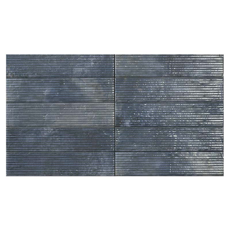 Brick Wandfliese CIR City Lines Navy Mix 6,5 x 29 cm