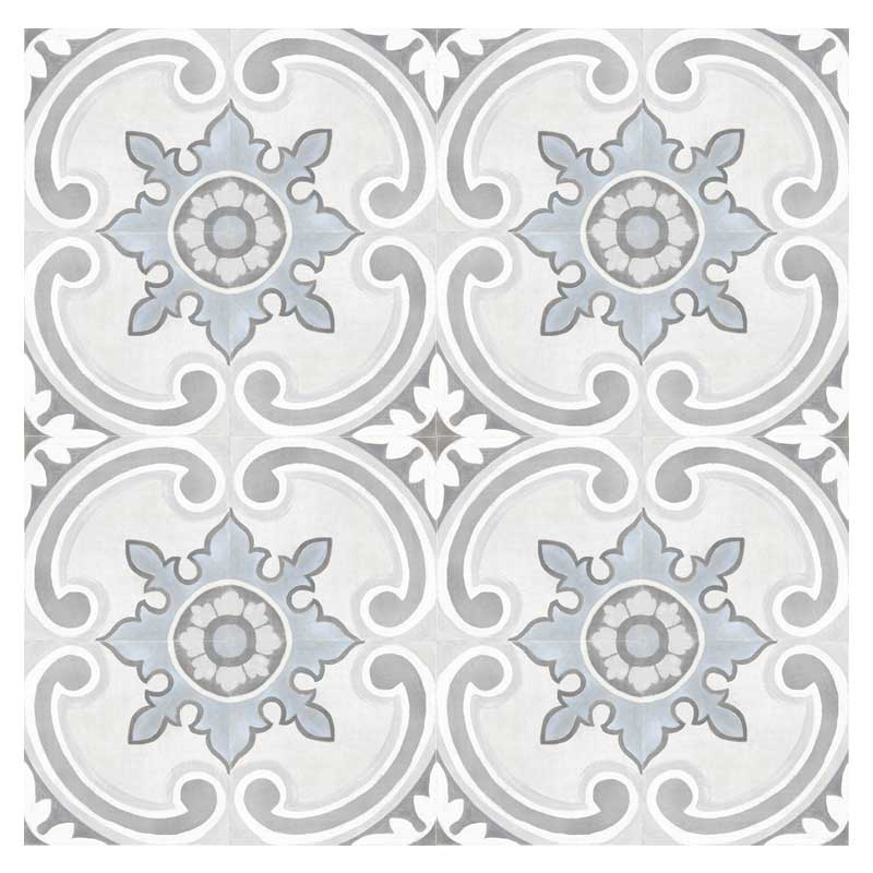 Casa Collection Adobe White Decor Gales 20 x 20 cm Bodenfliese