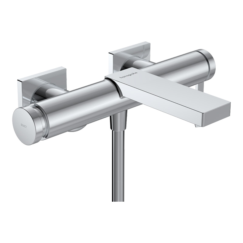 Hansgrohe Tecturis E Einhebel-Wannenmischer Aufputz