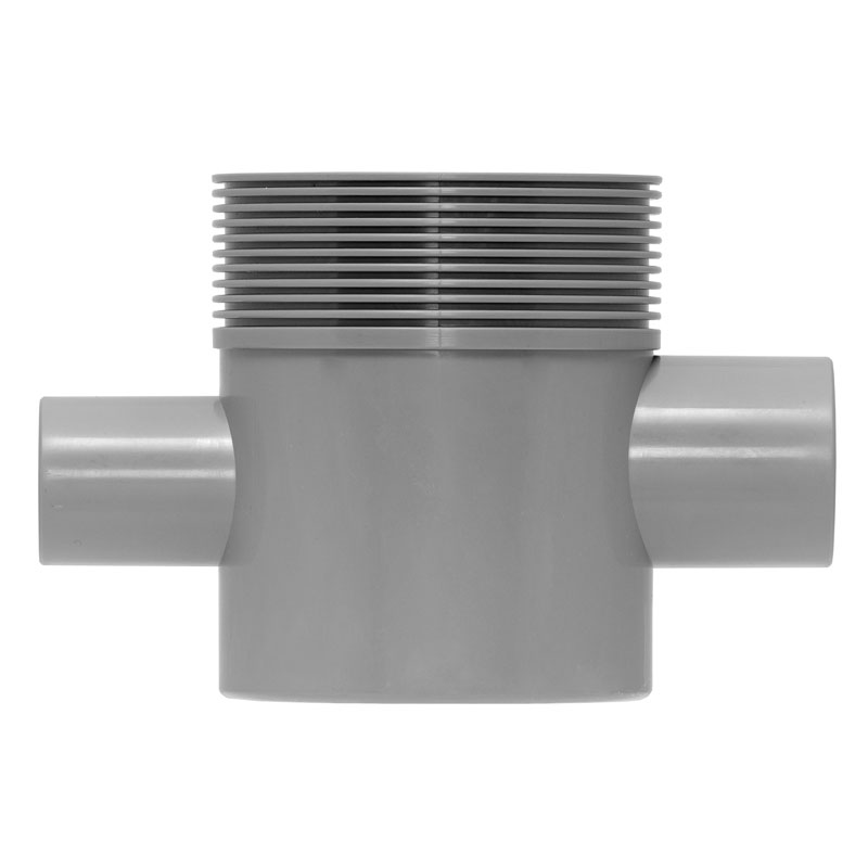 ESS Easy Drain Siphongehäuse Abgang Waagerecht Abgang 50 mm, Eingang 40 mm