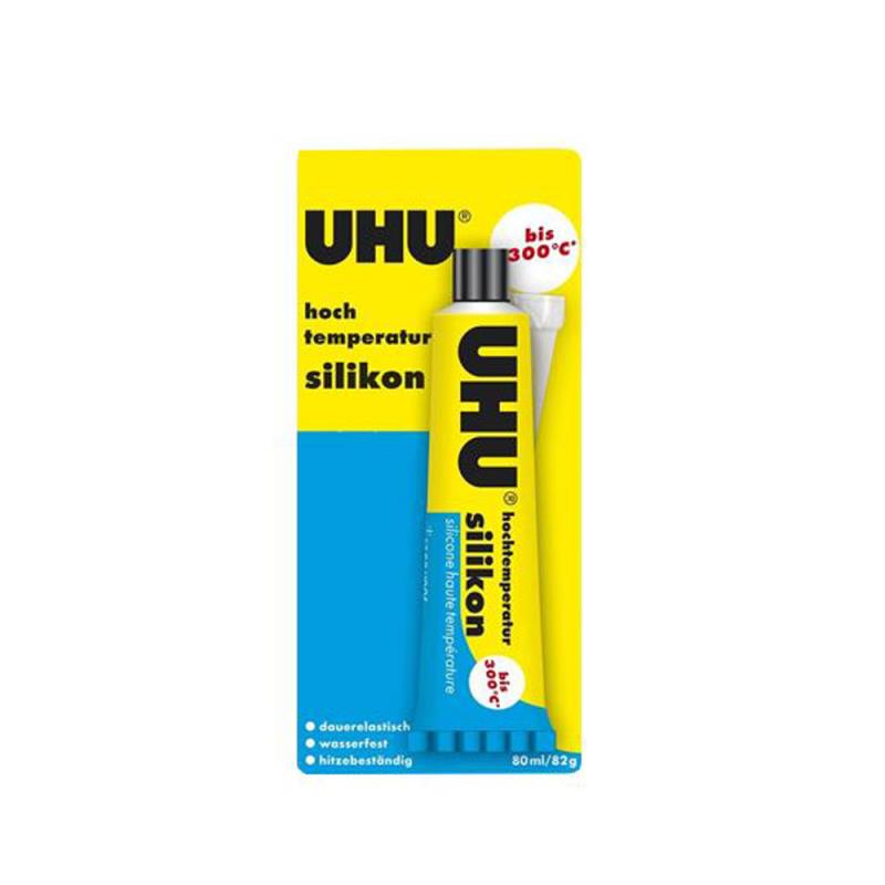 UHU Hochtemperatur Silikon, Tube 80ml