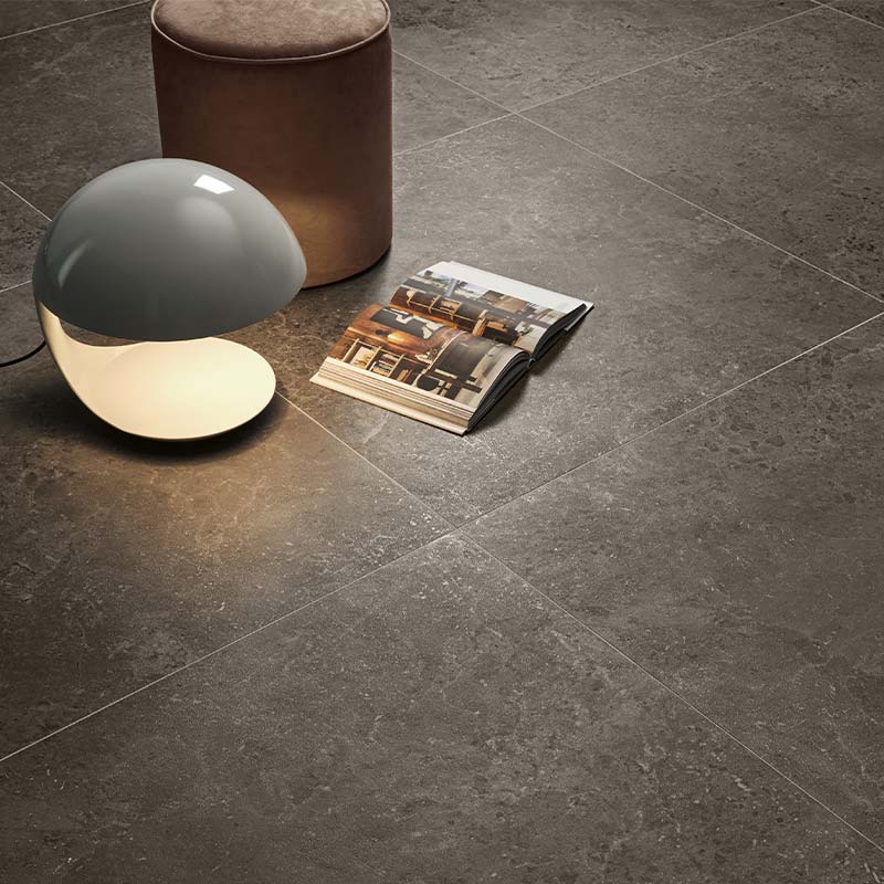 Serenissima Concreta Antracite 100 x 100 cm Bodenfliese