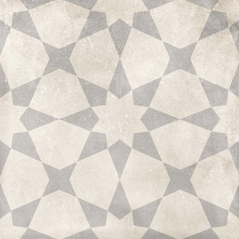 Jugendstil Dekor Bodenfliese Tale Mondello 21,6 cm Muster