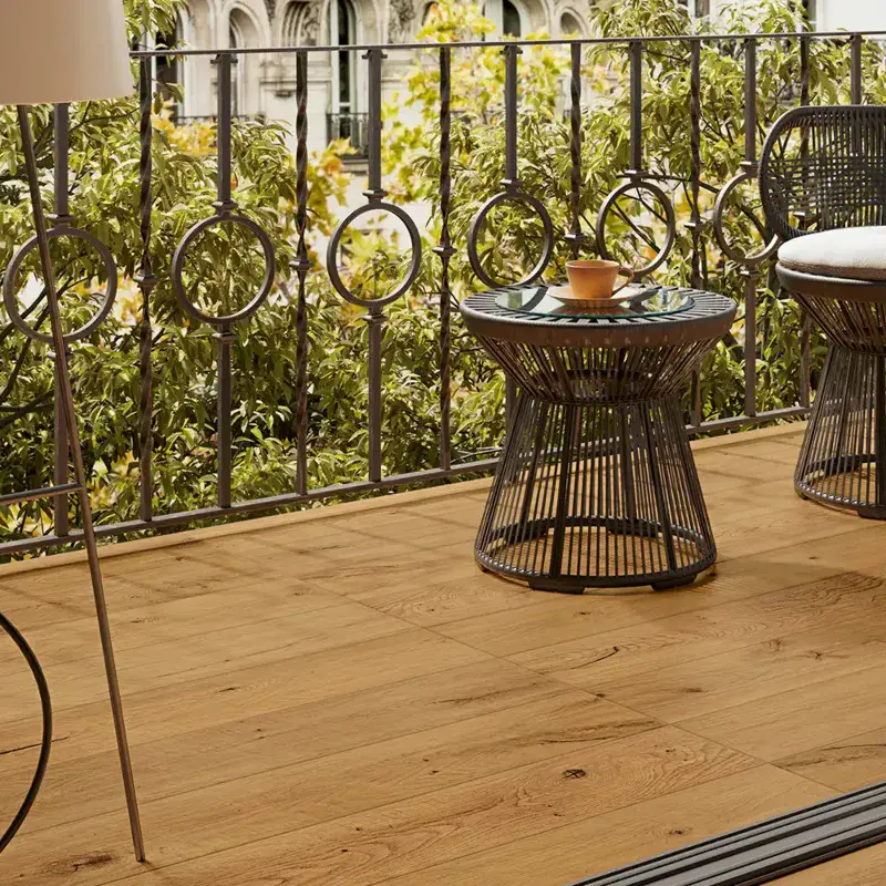 Serenissima I Roveri Rovere Intenso Terrassenplatte 30 x 120 cm