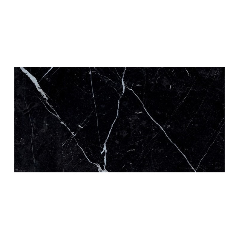 Lea Ceramiche Delight Marquina Nero 30 x 60 cm Lux Muster