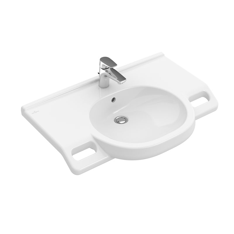 Villeroy & Boch Vicare Waschtisch 80cm mit Ablagefläche