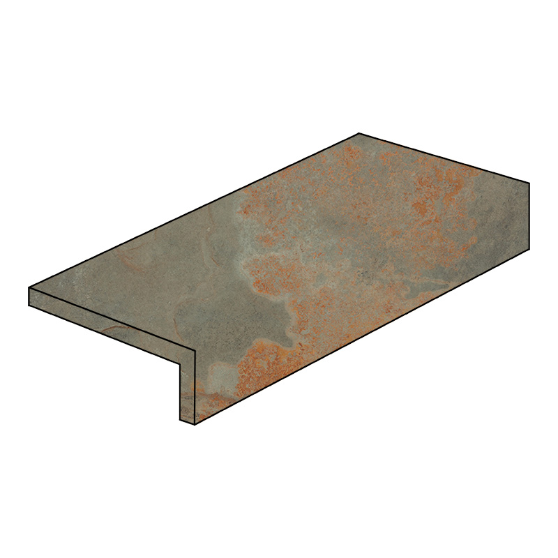 CIR Di Pietra Bali Red R11 Winkel Stufe 10 x 40 x 4 cm