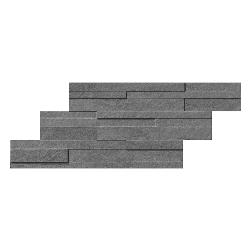 Lea Ceramiche Waterfall Gray Flow Muretto 3D Lappato