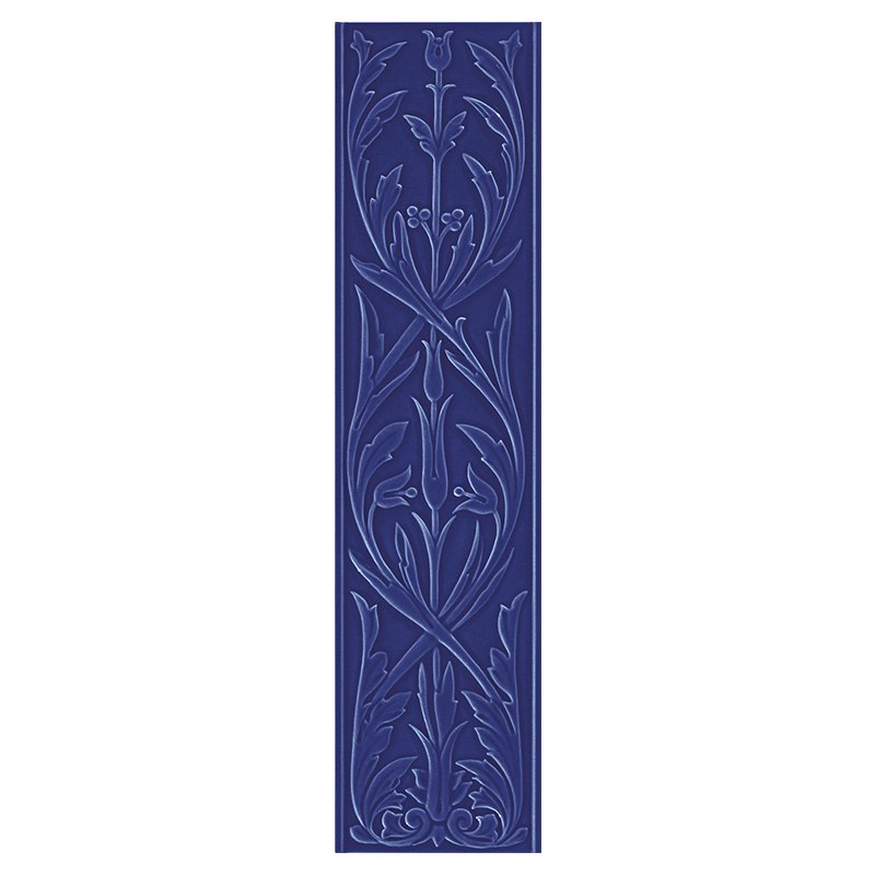 Grazia Epoque Ermitage Cobalt Craquele 20 x 80 cm Wandfliese