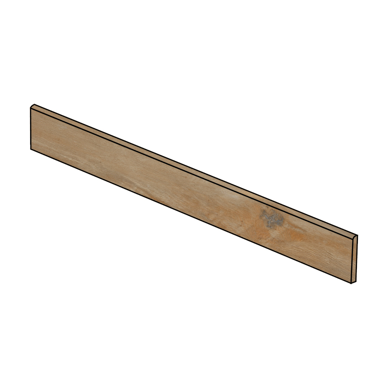 Holzoptik Sockel Serenissima Leccio Classico 7,5 x 120 cm