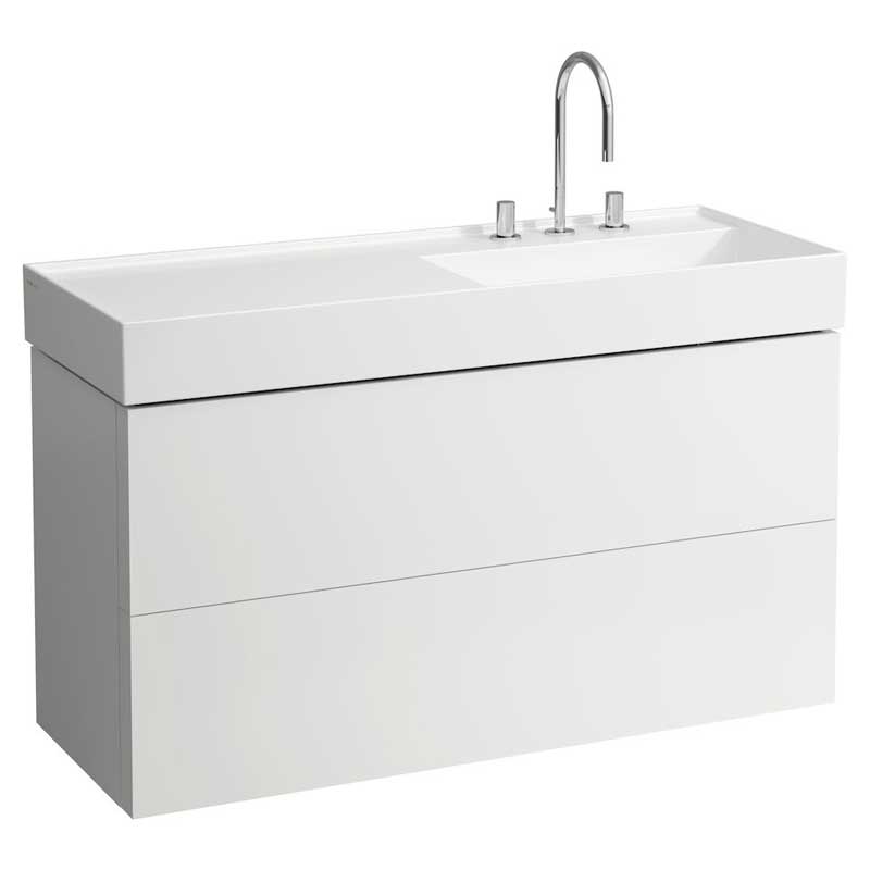 Laufen Kartell Waschtisch 120 x 46 cm unterbaufähig Links