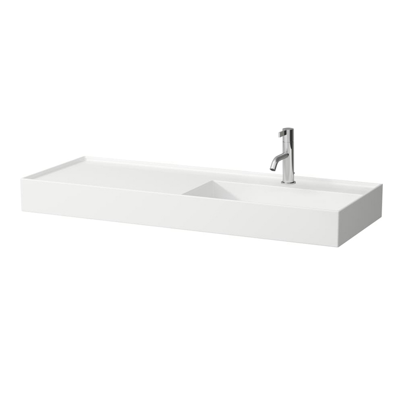 Laufen Kartell Waschtisch 120 x 46 cm unterbaufähig Links