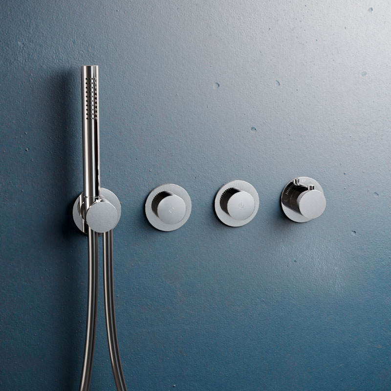 Herzbach MODUL7 Push Thermostat für Wanne und Dusche