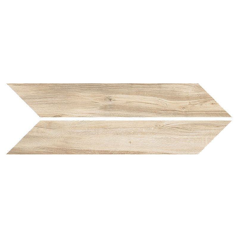 Chevron Herringbone Holzoptik Daring Ecru 15 x 85 cm