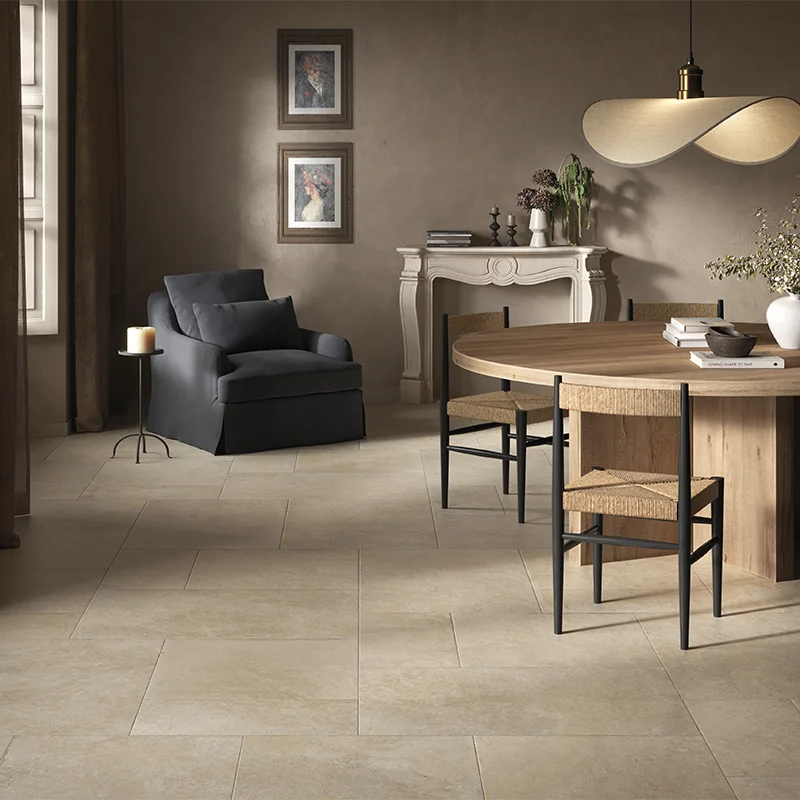 Steinoptik Fliese Cercom Stone Vision Golden 60 x 90 cm