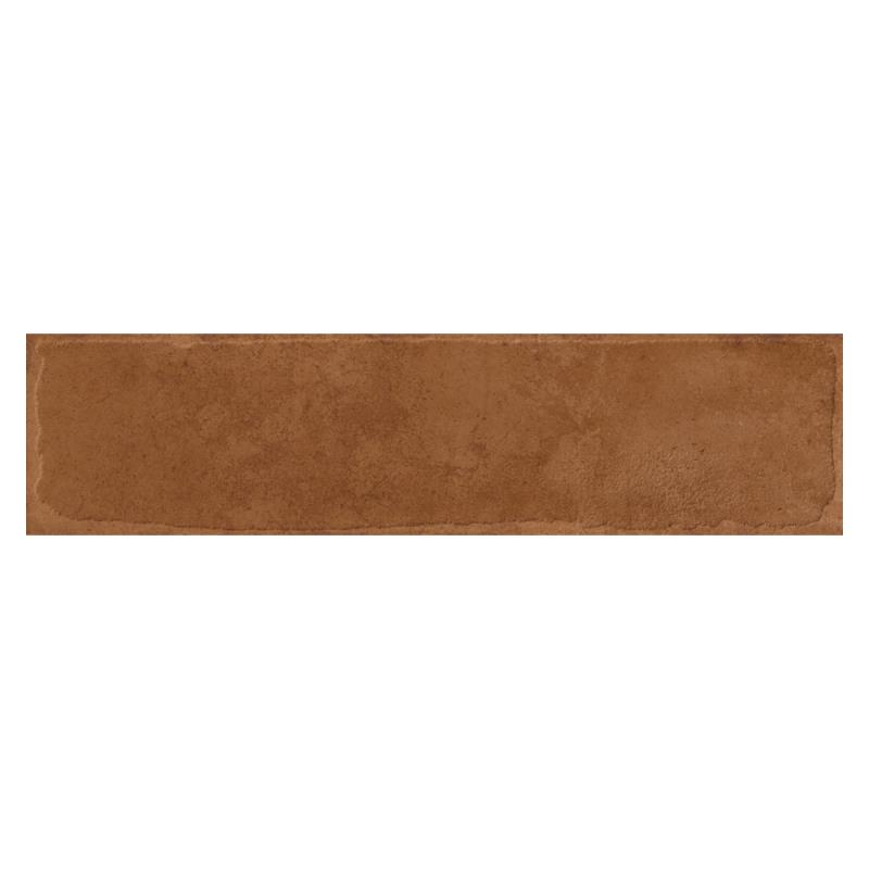 Landhaus Retro Wandfliese Brick Terracotta Matte 7,2 x 29 cm