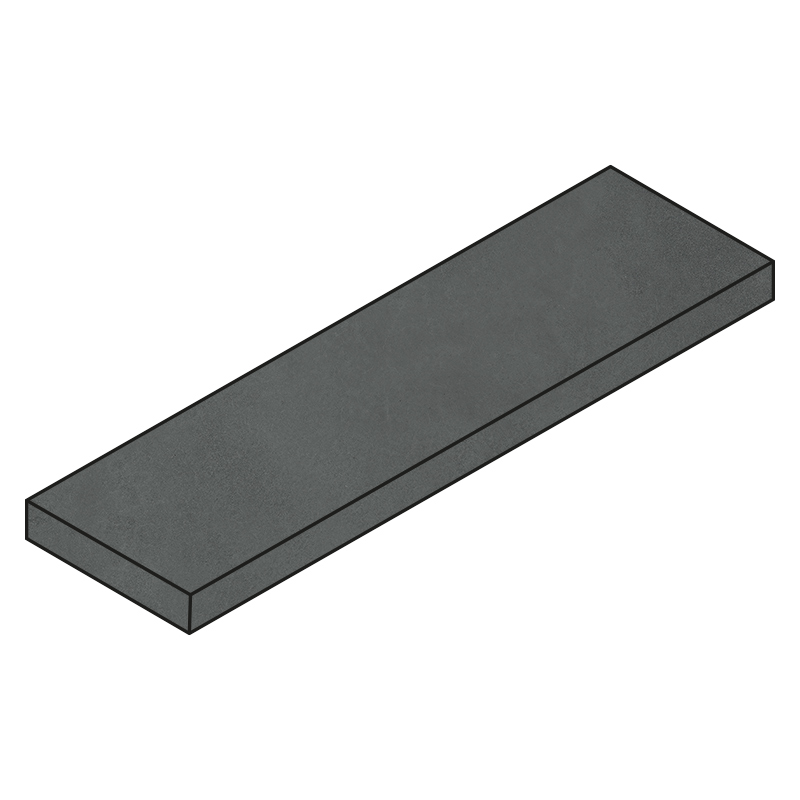 Lea Ceramiche Masterpiece Coal GRIP Eck-Stufe SX 35 x 120 x 4 mm