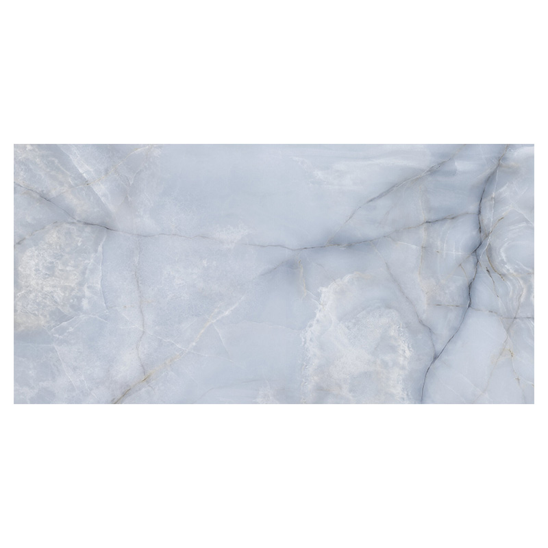 Fliese Onyx Optik Hochglanz Onix Blue Pulido 60 x 120 cm