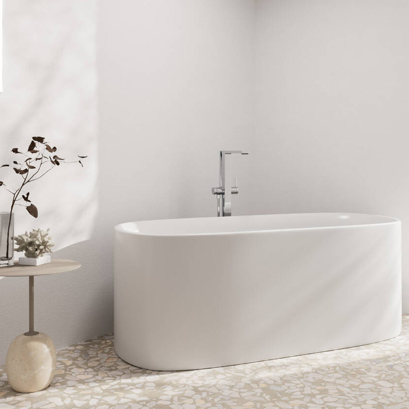 Hansgrohe Tecturis E Einhebel Wannenmischer bodenstehend