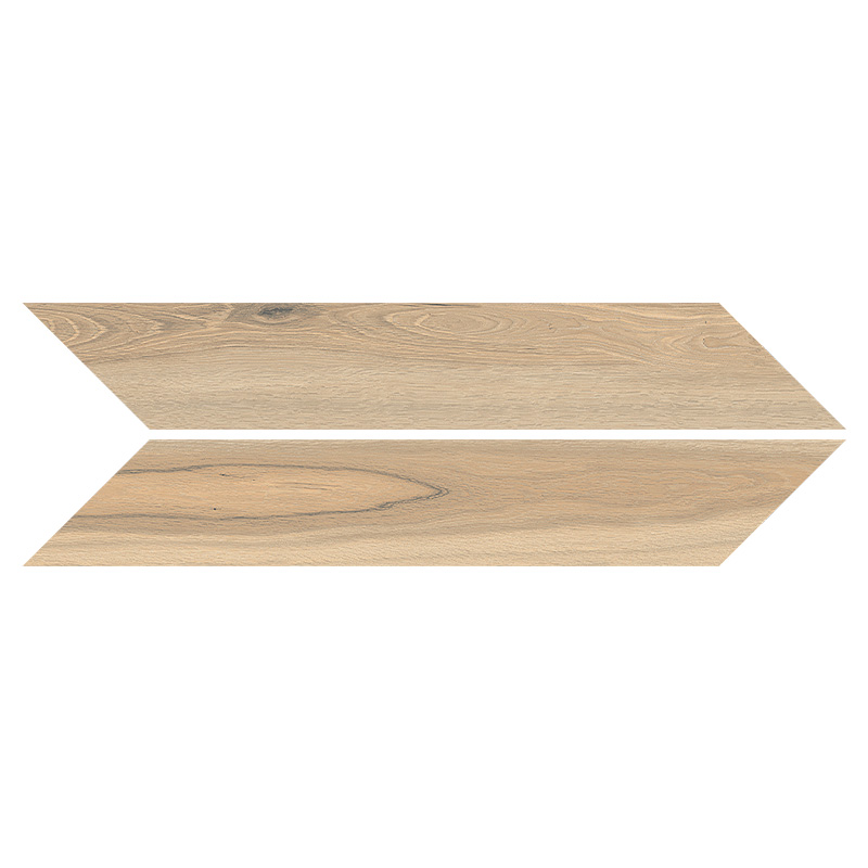 Chevron Herringbone Holzoptik Timeless Ecru 15 x 85 cm