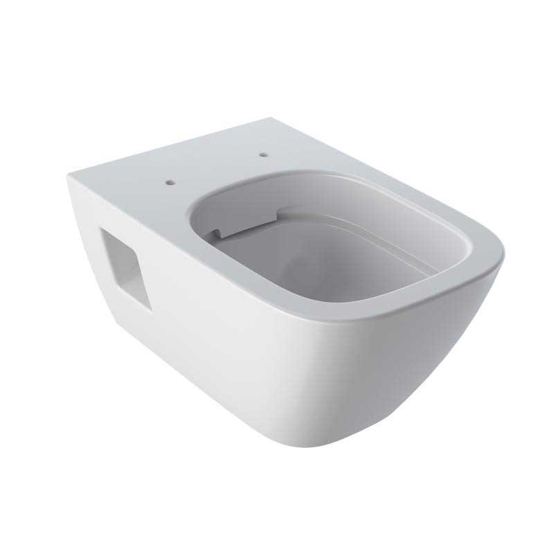 Geberit Renova Plan Wand-WC Tiefspüler Rimfree