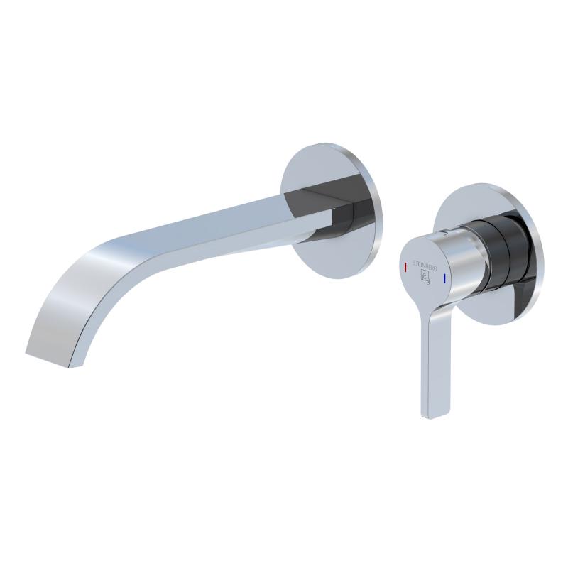 Steinberg Serie 280 Wand-Waschtisch-Einhebelmischer