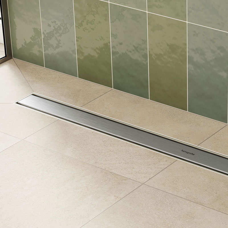 Hansgrohe RainDrain Compact Komplettset Duschrinne DN 40