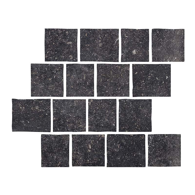CIR Di Pietra Ardenne Nero Mosaico Pave Mosaikfliesen