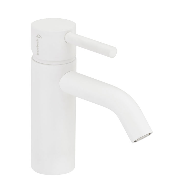 Herzbach Deep White Waschtisch-Einlochbatterie S-Size