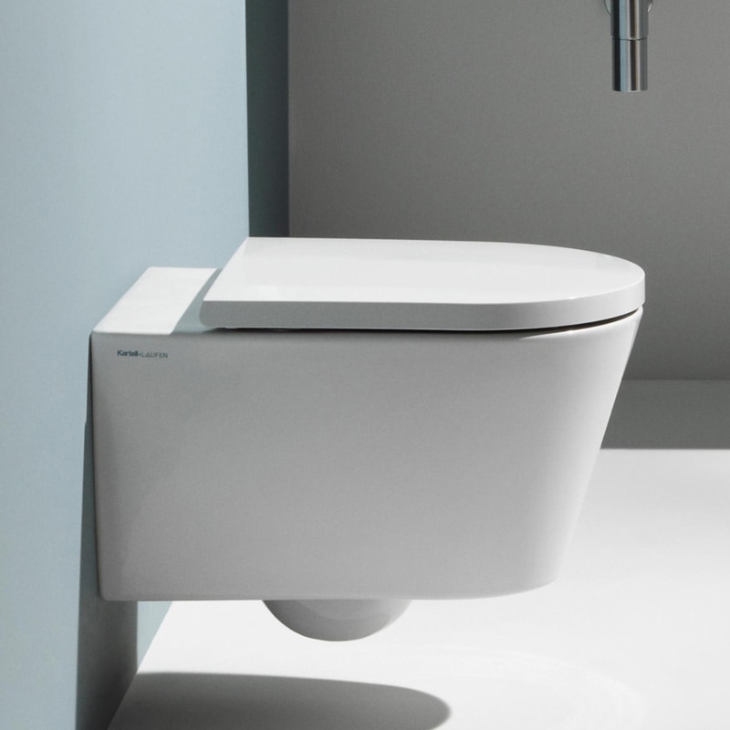 Laufen Kartell WC Silent wandhängend Spülrandlos