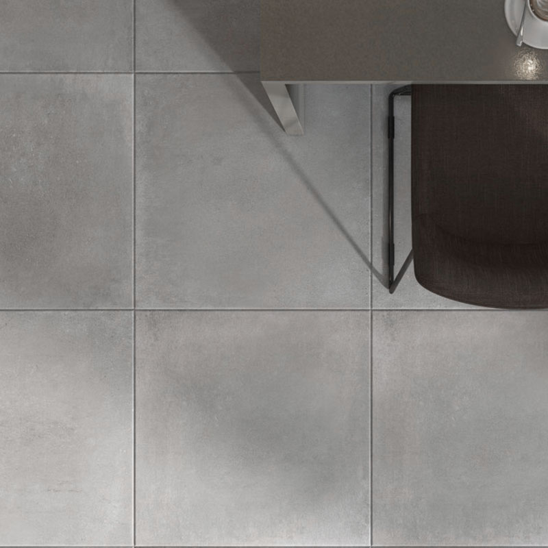 12,96 qm Restposten Betonoptik Bodenfliese Grey 60 x 60 cm