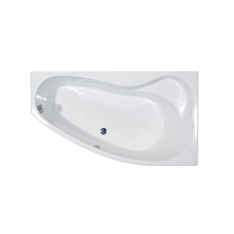 Caribia Minicorner Raumspar Badewanne 160 x 90 x 45 cm Recht