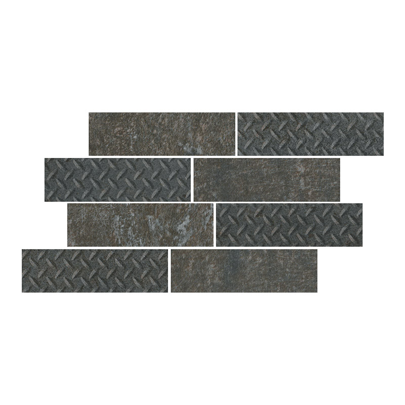 Cercom Temper Iron Mosaico Bricks Mosaikfliesen