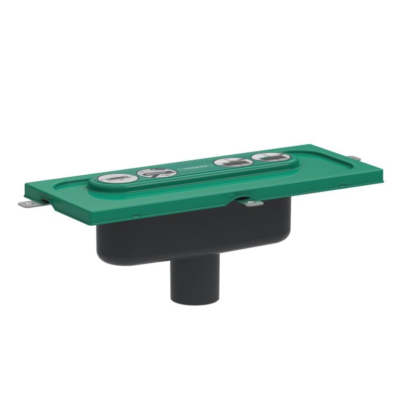 Hansgrohe RainDrain uBox Grundkörper Duschrinne vertikal