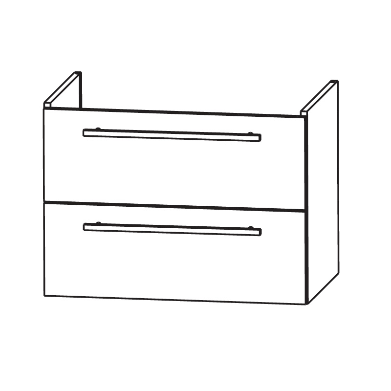 Laguna Magic Waschtischunterschrank für V&B Collaro 55 cm
