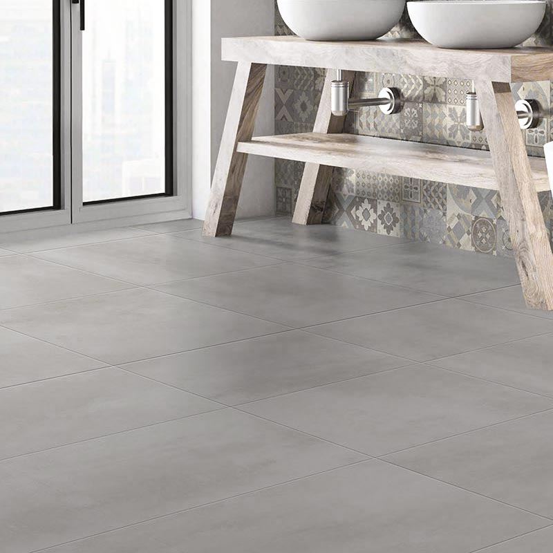 Betonoptik Bodenfliese Mood Grey 60 x 60 cm