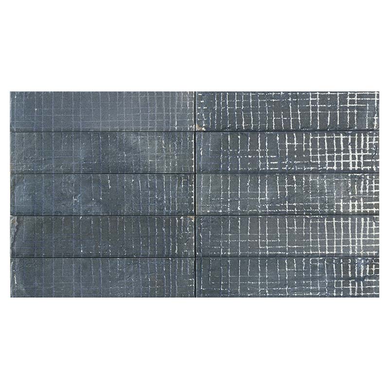 Brick Wandfliese CIR City Squares Navy Mix 6,5 x 29 cm