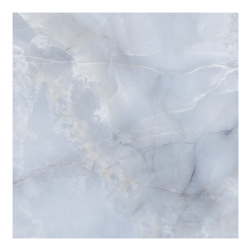 Fliese Onyx Optik Hochglanz Onix Blue Pulido 60 x 60 cm