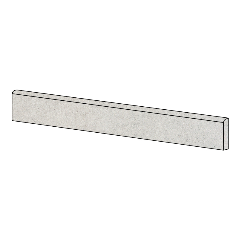Cercom Square White In Sockel 6,5 x 100 cm