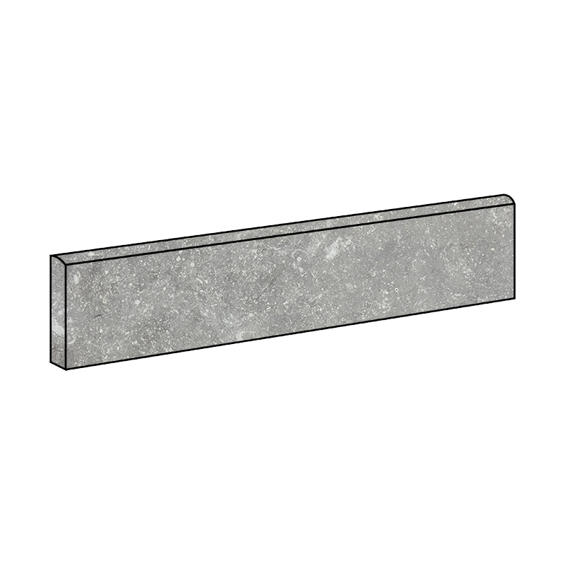 CIR Di Pietra Ardenne Grigio Sockel 6,5 x 40 cm