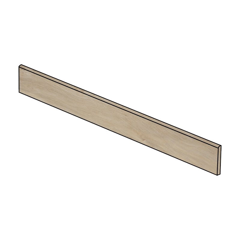 Holzoptik Sockel Serenissima Leccio Gentile 7,5 x 120 cm