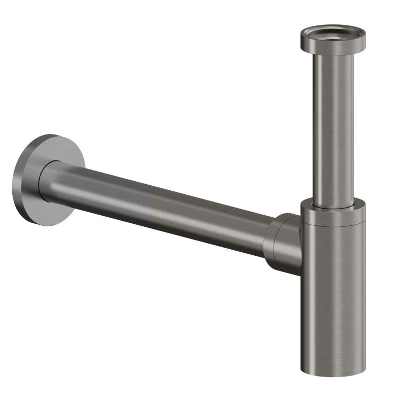 Herzbach Design iX PVD Black Steel Flaschensiphon 1 1/4"