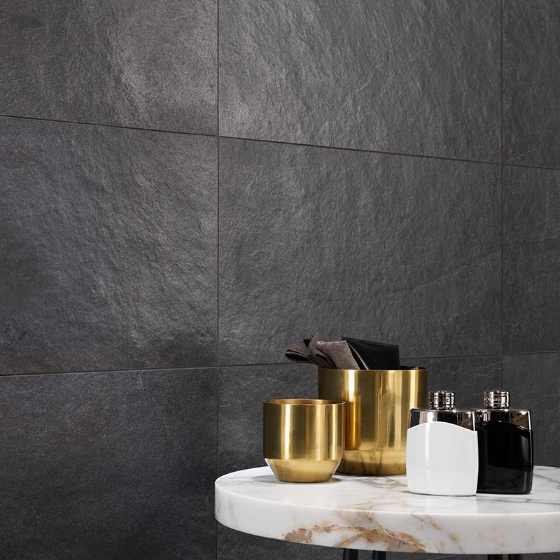 Lea Ceramiche Waterfall Dark Flow 30 x 60 cm Lappato