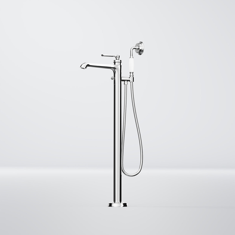 Steinberg Serie 350 Wanne/Brause-Armatur, freistehend