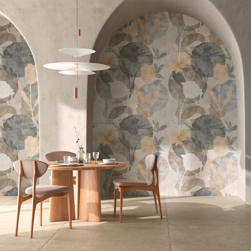 Serenissima ShoWall Wall 30 Poppy 120 x 120 cm A + B